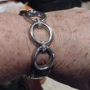 Elegant Silver Link Bracelet
